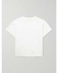 The Row - Sato Cotton-Jersey T-Shirt - Lyst