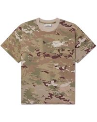 CHERRY LA - American Outdoorsman Garment-dyed Camouflage-print Cotton-jersey T-shirt - Lyst