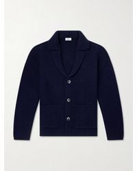Altea - Knitted Virgin Wool Blazer - Lyst