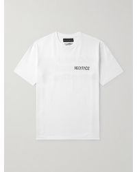 Wacko Maria - Neck Face Logo-print Cotton-jersey T-shirt - Lyst