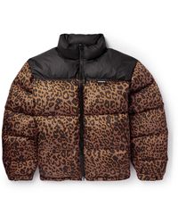 Vetements - Logo-appliquéd Leopard-print Shell Down Jacket - Lyst