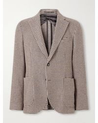 Slowear - Incotex Houndstooth Virgin Wool Blazer - Lyst