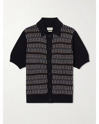 Oliver Spencer - Rossell Knitted Organic Cotton Shirt - Lyst