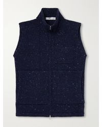 Inis Meáin - Lifeline Wool And Cashmere-Blend Gilet - Lyst