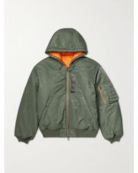 FRIZMWORKS - Active MA-1 Padded Shell Hooded Jacket - Lyst