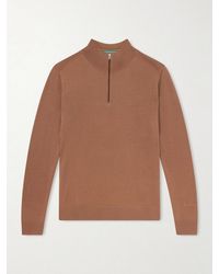 Paul Smith - Merino Wool Half-Zip Sweater - Lyst