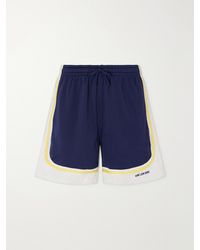 Aimé Leon Dore - Novelty Straight-Leg Logo-Embroidered Mesh Drawstring Shorts - Lyst