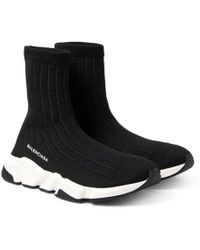 balenciaga triple black sock