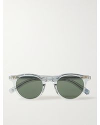 Garrett Leight - Clune X Round-frame Acetate Sunglasses - Lyst