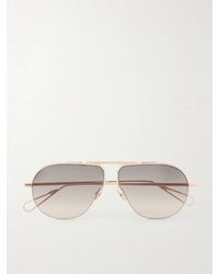 Ahlem - Laplace Aviator-Style-Tone Sunglasses - Lyst