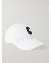 Celine - Logo-Appliquéd Cotton-Gabardine Baseball Cap - Lyst