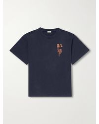 Second Layer - Ggg Printed Cotton-Jersey T-Shirt - Lyst