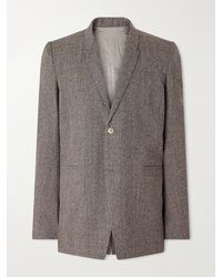 Rick Owens - Concordian Wool Blazer - Lyst