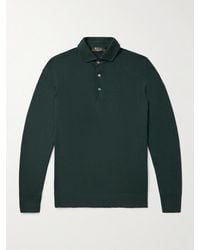 Loro Piana - Slim-Fit Baby Cashmere Polo Shirt - Lyst