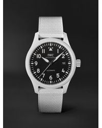 IWC Schaffhausen - Pilot's Top Gun Lake Tahoe Automatic 41mm Ceramic And Rubber Watch - Lyst