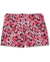 Tom Ford - Floral-Print Slim-Fit Short-Length Swim Shorts - Lyst