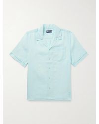 Vilebrequin - Charli Camp-Collar Linen Shirt - Lyst