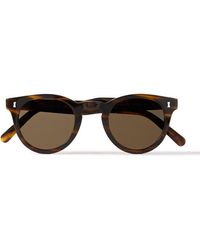 MR P. - Cubitts Herbrand Round-frame Acetate Sunglasses - Lyst