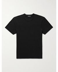 Tom Ford - Schmal geschnittenes T-Shirt aus Jersey aus einer Lyocell-Baumwollmischung - Lyst