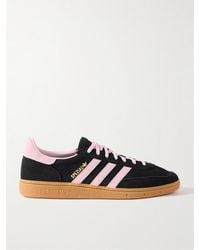 adidas Originals - Handball Spezial Suede And Leather Sneakers - Lyst