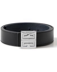 Givenchy - 4g 4cm Reversible Leather Belt - Lyst