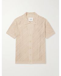 Frescobol Carioca - Pinto Crocheted Cotton Shirt - Lyst