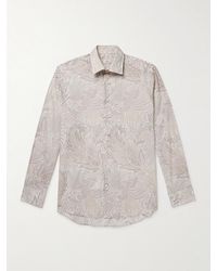 Etro - Slim-Fit Paisley-Print Cotton Shirt - Lyst