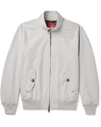 Baracuta - G9 Cotton-blend Harrington Jacket - Lyst