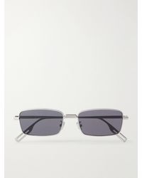 Dior - Diorblacksuit S21U Square-Frame-Tone Metal Sunglasses - Lyst