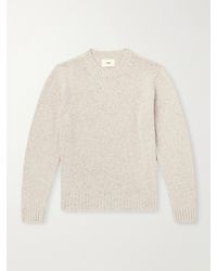 Folk - Chain Mélange Wool-blend Sweater - Lyst
