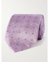 Turnbull & Asser Plum Plain Satin Silk Bow Tie in Purple for Men Mens Accessories Ties 