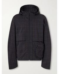 Literary Sport - Ashbery Checked Shell Jacket - Lyst