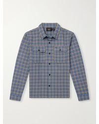 RRL - Matlock Checked Cotton-twill Shirt - Lyst