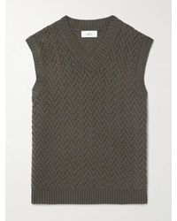 MR P. - Wool And Cashmere-blend Sweater Vest - Lyst