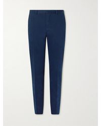 Polo Ralph Lauren - Straight-Leg Stretch-Cotton Twill Suit Trousers - Lyst