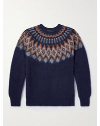 Howlin' - Pullover aus Wolle mit Fair-Isle-Muster - Lyst