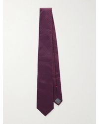 Brunello Cucinelli - 8cm Polk-dot Silk-jacquard Tie - Lyst