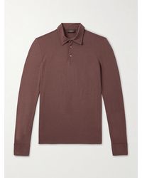 Slowear - Incotex Zanone Slim-Fit Icecotton Polo Shirt - Lyst