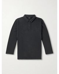A.P.C. - Logo-Embroidered Cotton-Jersey Polo Shirt - Lyst