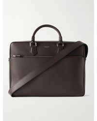 Serapian - Full-Grain Leather Briefcase - Lyst