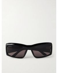 Gucci - Square-Frame Recycled-Acetate Sunglasses - Lyst