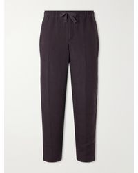 Orlebar Brown - Alex Straight-leg Linen Trousers - Lyst
