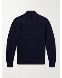 Fedeli - Onda Wool And Cashmere-Blend Sweater - Lyst