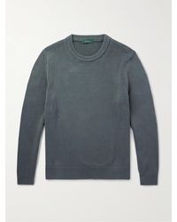 Incotex - Zanone Slim-fit Cotton Sweater - Lyst