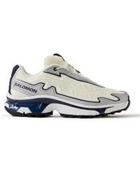 Salomon - Xt-Slate Rubber-Trimmed Mesh Sneakers - Lyst