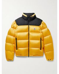Moncler - Peuplier Logo-appliquéd Quilted Shell And Ripstop Down Hooded Jacket - Lyst