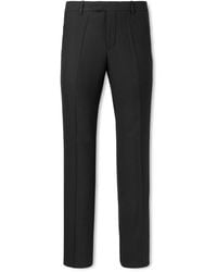 Enfants Riches Deprimes - Skinny Lieutenant Straight-Leg Pinstriped Virgin Wool Trousers - Lyst