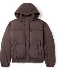 Laminar - Quilted Shell Down Hooded Jacket - Lyst