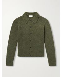Dries Van Noten - Mora Cropped Alpaca-Blend Cardigan - Lyst
