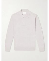 NN07 - Emerson 6605 Wool Polo Shirt - Lyst